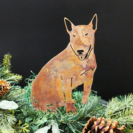 Plow & Hearth Bull Terrier Garden Stake