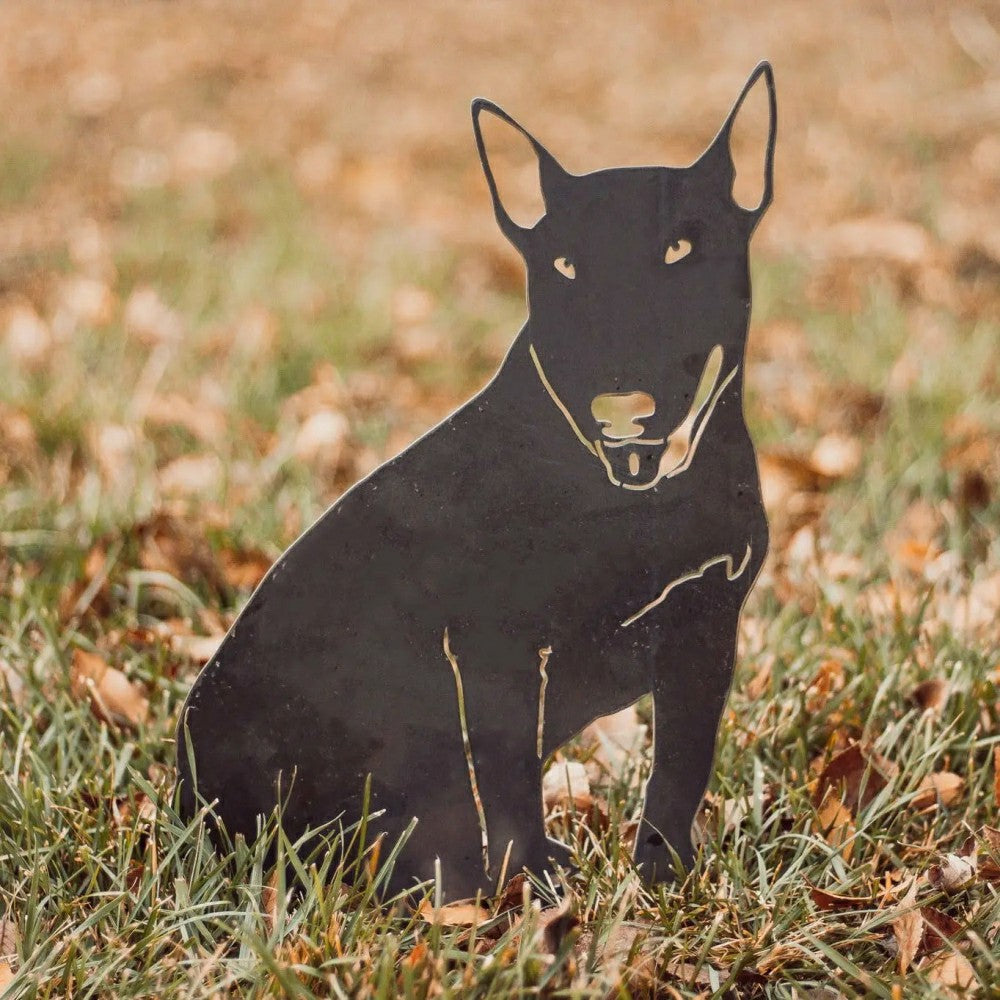 Plow & Hearth Bull Terrier Garden Stake