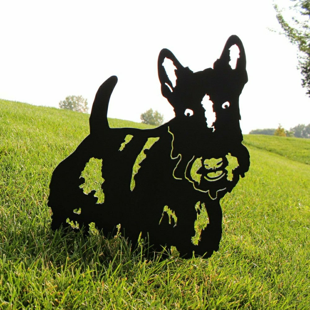Plow & Hearth Scottish Terrier Garden Stake