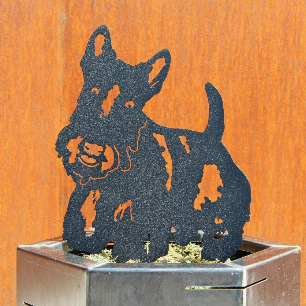 Plow & Hearth Scottish Terrier Garden Stake