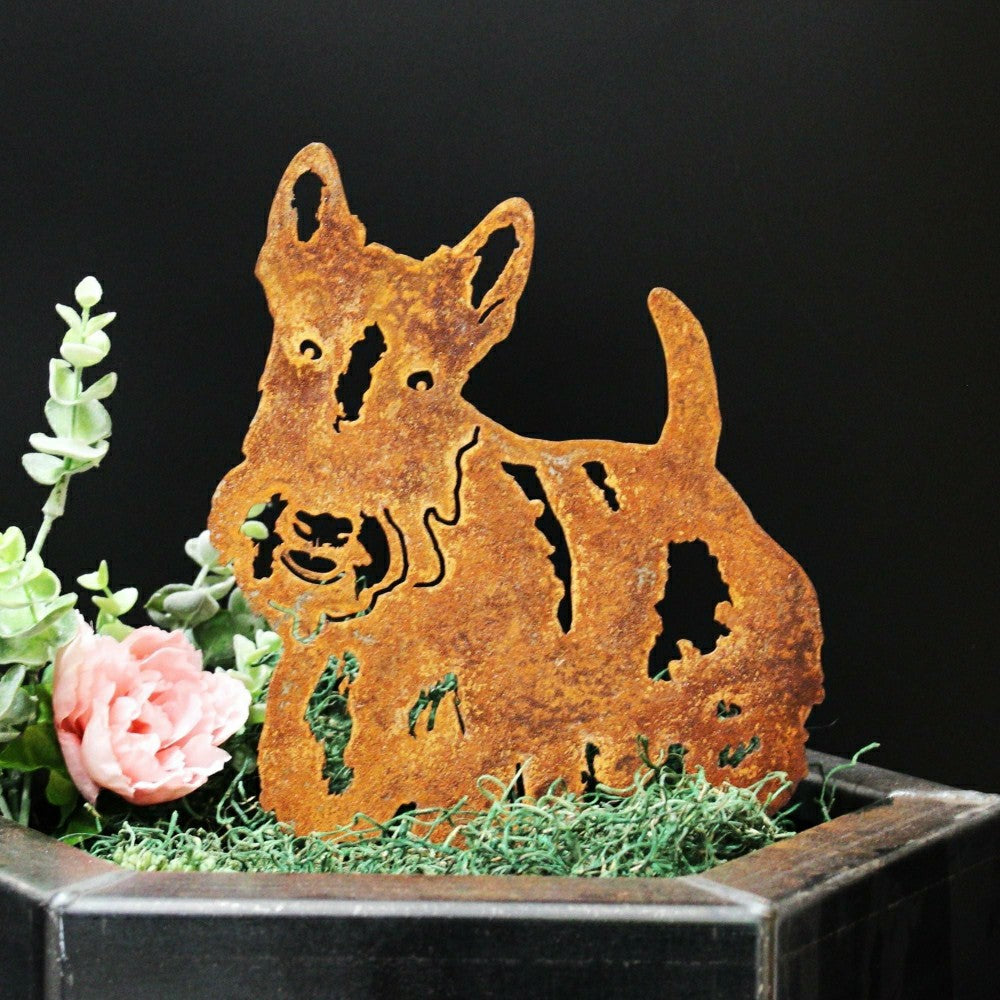 Plow & Hearth Scottish Terrier Garden Stake