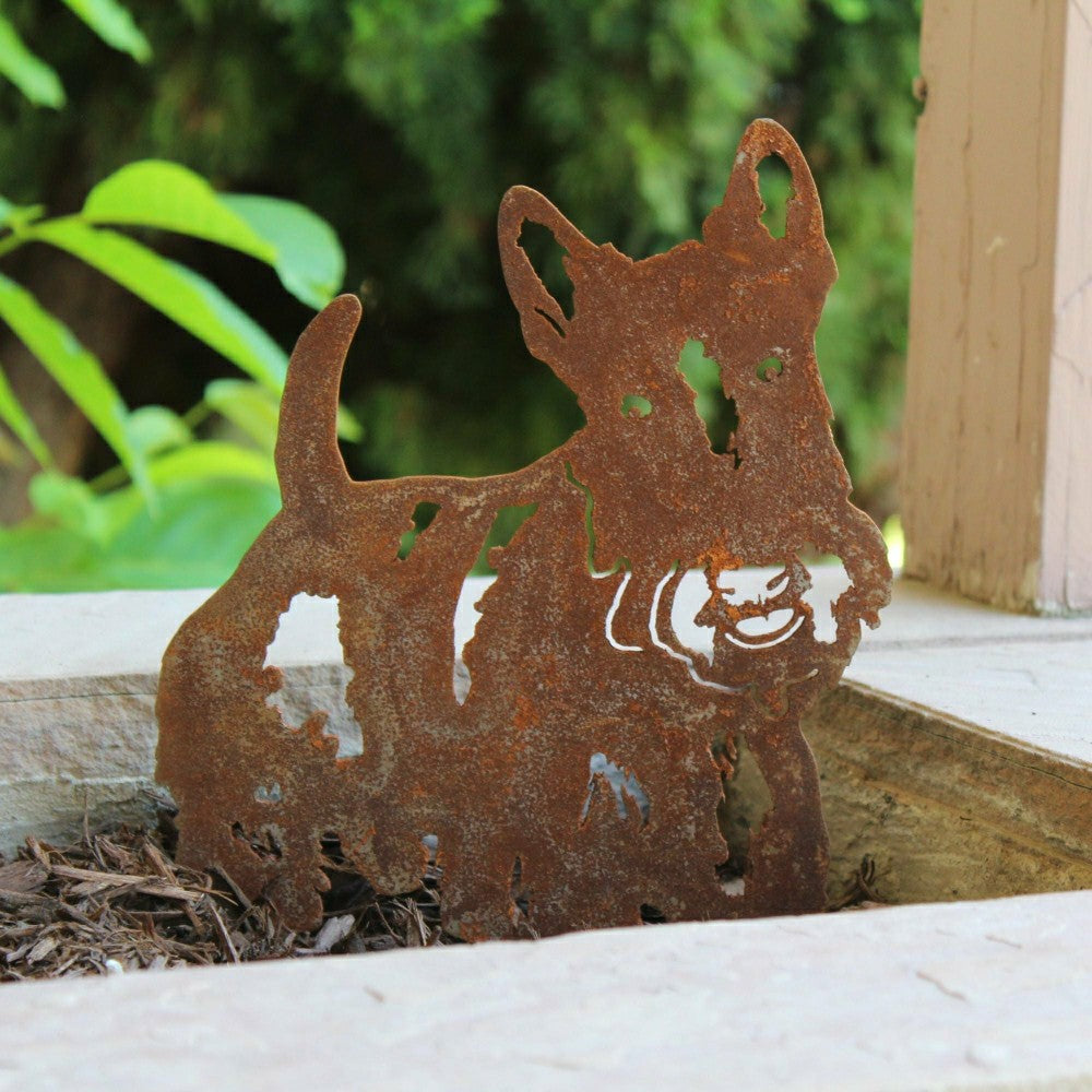 Plow & Hearth Scottish Terrier Garden Stake