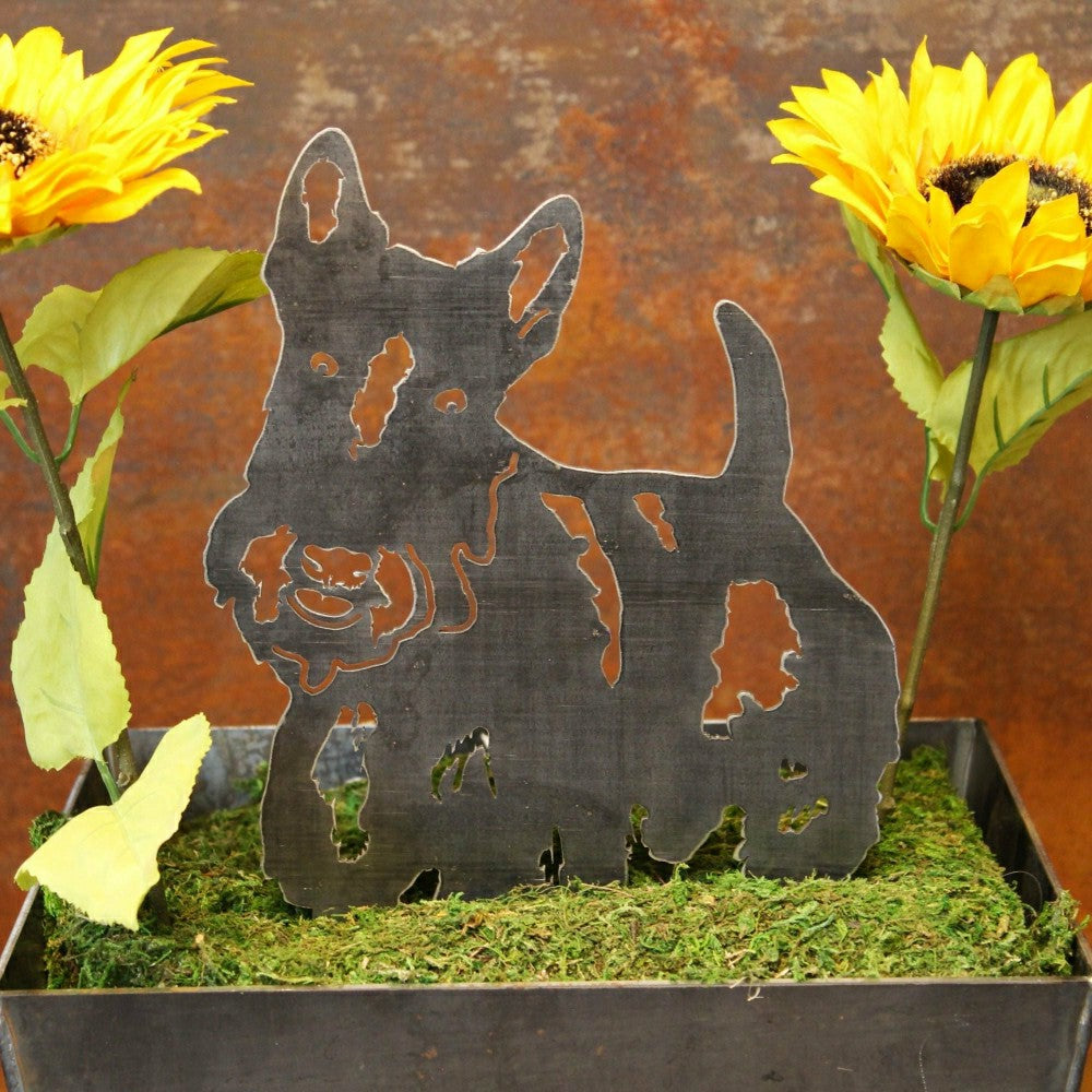 Plow & Hearth Scottish Terrier Garden Stake