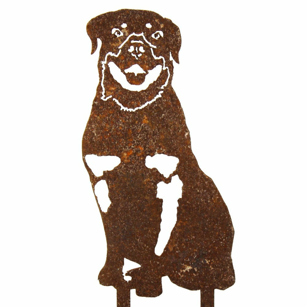 Plow & Hearth Rottweiler Garden Stake