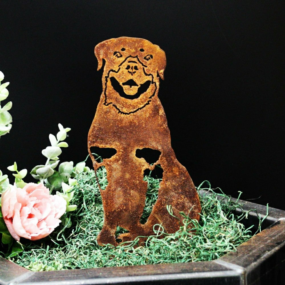 Plow & Hearth Rottweiler Garden Stake
