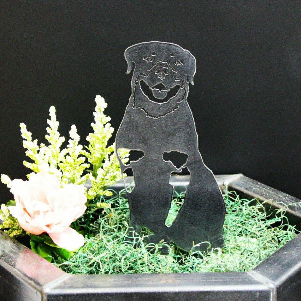 Plow & Hearth Rottweiler Garden Stake