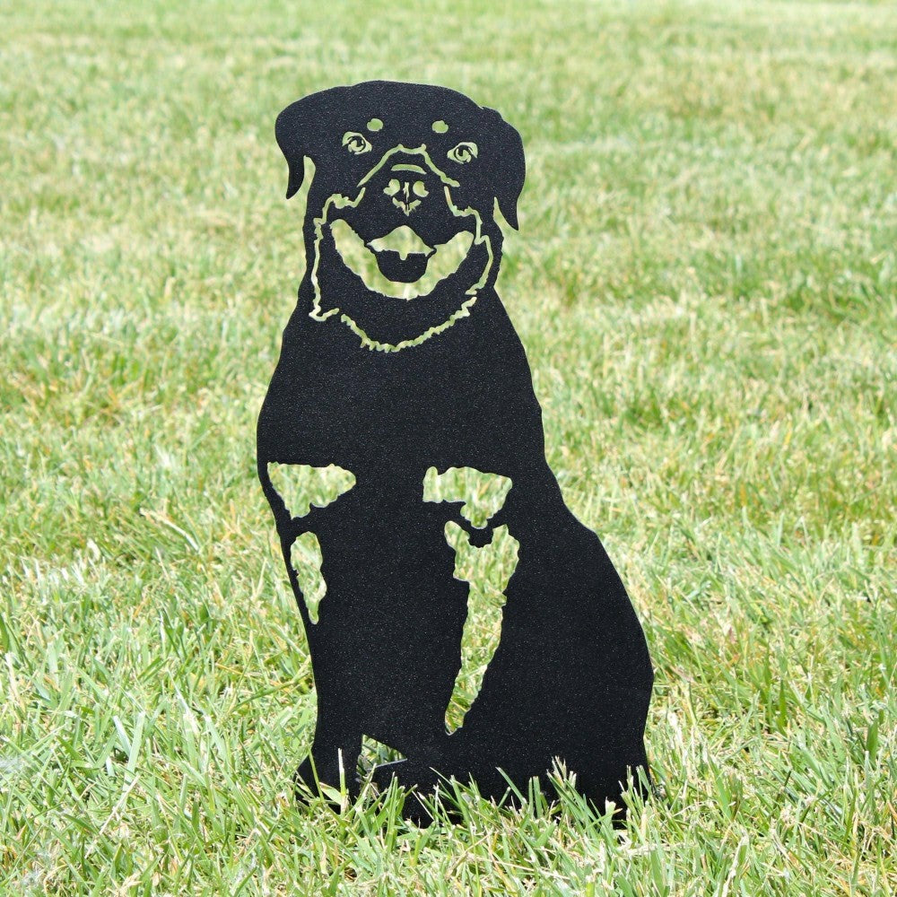 Plow & Hearth Rottweiler Garden Stake