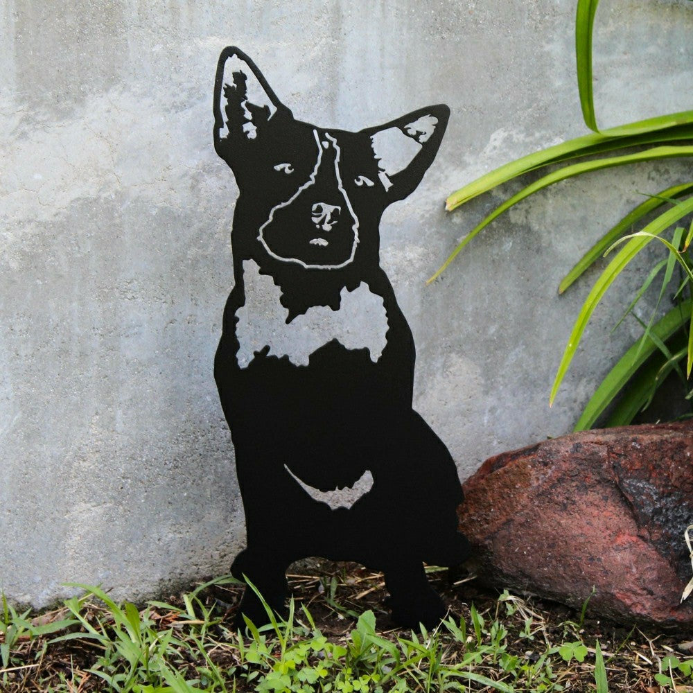 Plow & Hearth Australian Cattle Dog Garden Stake