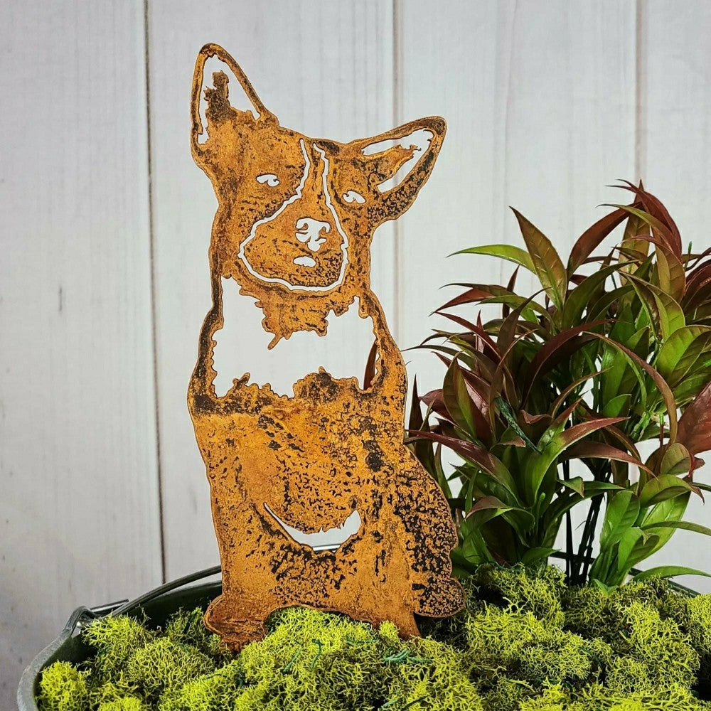 Plow & Hearth Australian Cattle Dog Garden Stake
