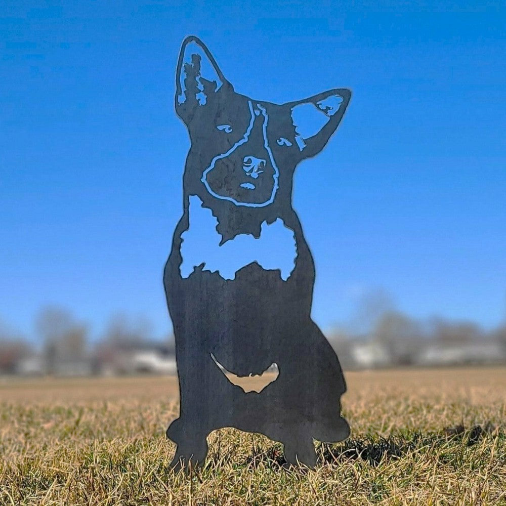 Plow & Hearth Australian Cattle Dog Garden Stake