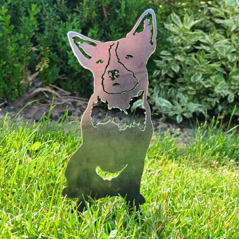Plow & Hearth Australian Cattle Dog Garden Stake