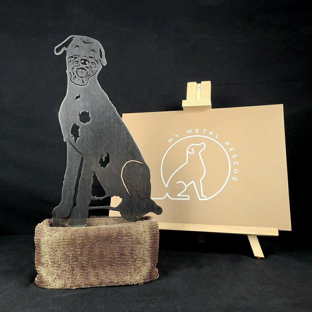 Plow & Hearth Irish Wolfhound Garden Stake