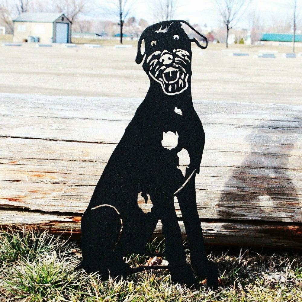 Plow & Hearth Irish Wolfhound Garden Stake