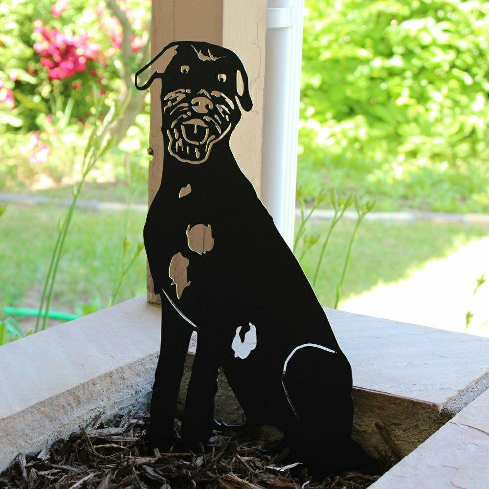 Plow & Hearth Irish Wolfhound Garden Stake