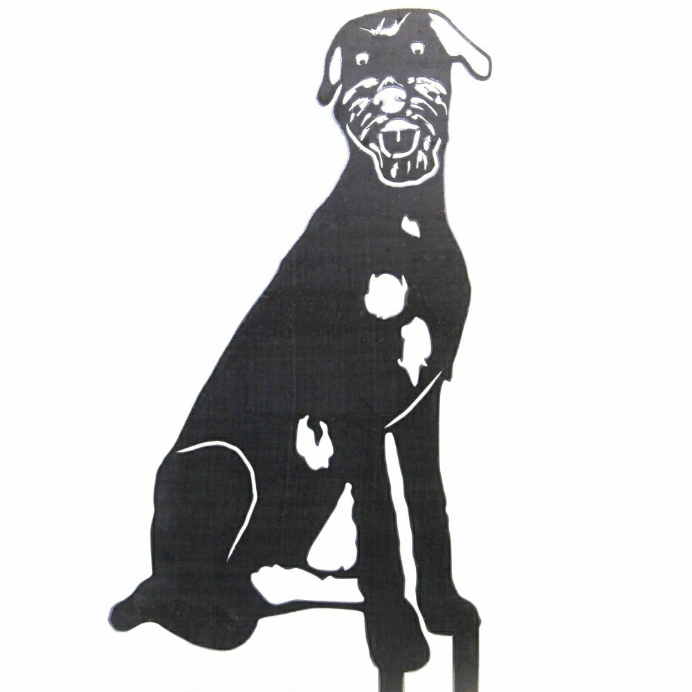 Plow & Hearth Irish Wolfhound Garden Stake
