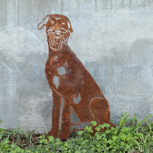 Plow & Hearth Irish Wolfhound Garden Stake