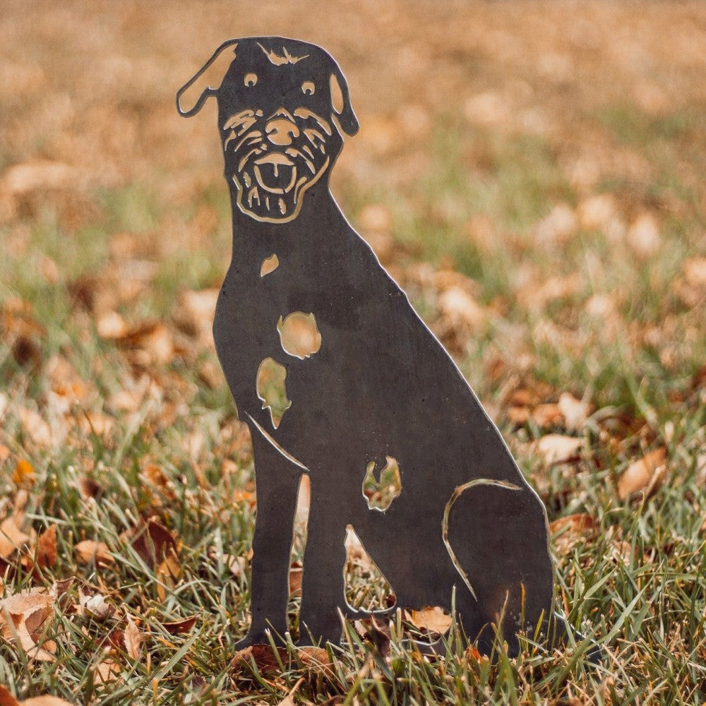 Plow & Hearth Irish Wolfhound Garden Stake