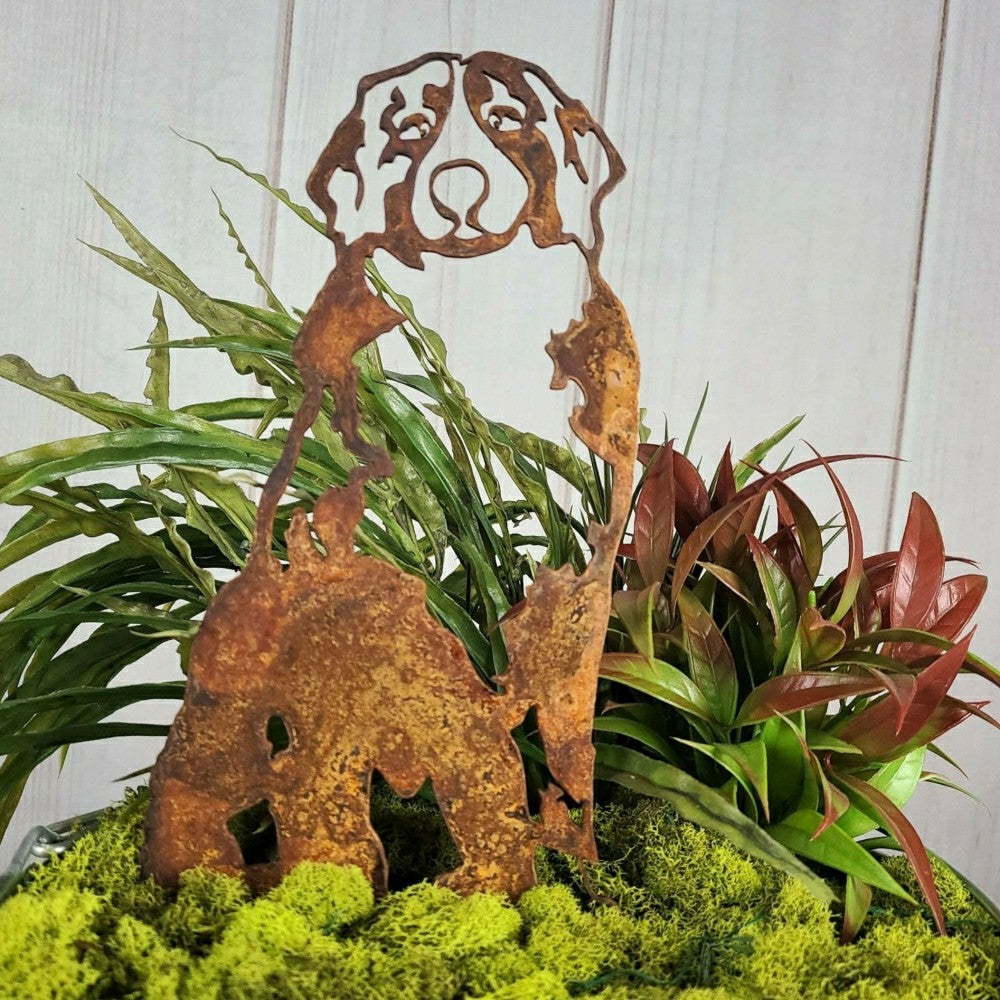 Plow & Hearth Bernese Mountain Dog Garden Stake