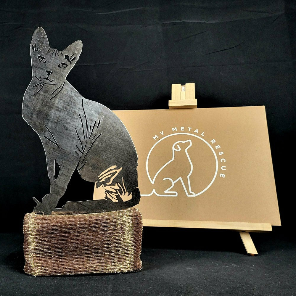Plow & Hearth Sphynx Garden Stake