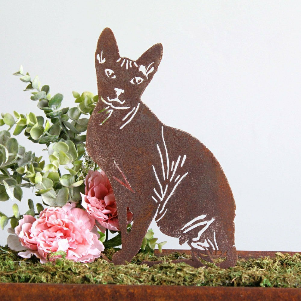 Plow & Hearth Sphynx Garden Stake