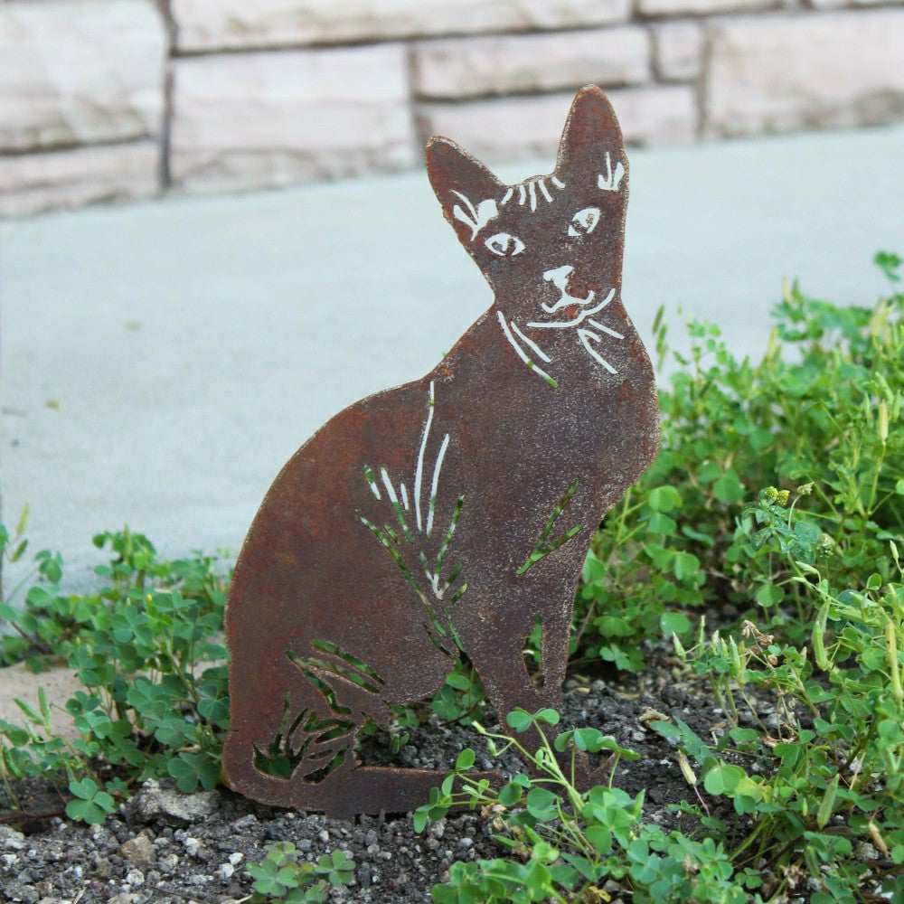 Plow & Hearth Sphynx Garden Stake