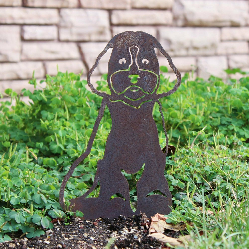 Plow & Hearth Cavapoo Garden Stake