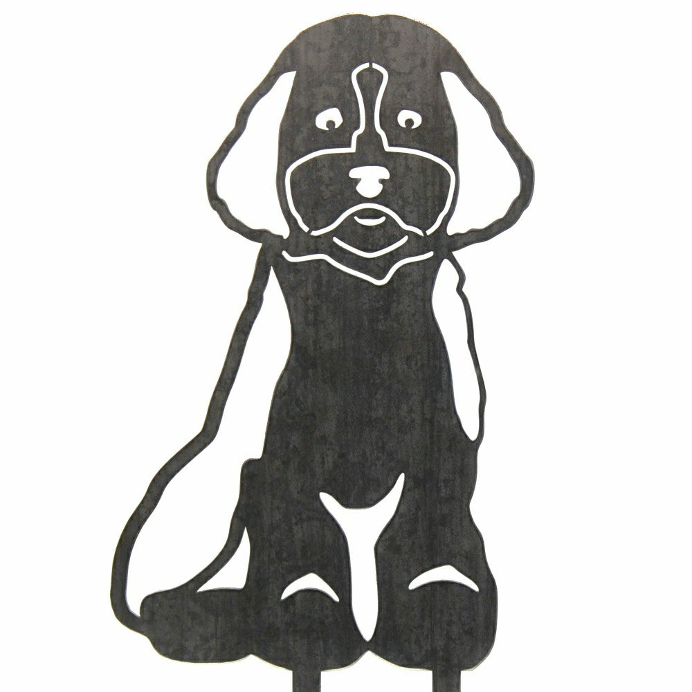 Plow & Hearth Cavapoo Garden Stake