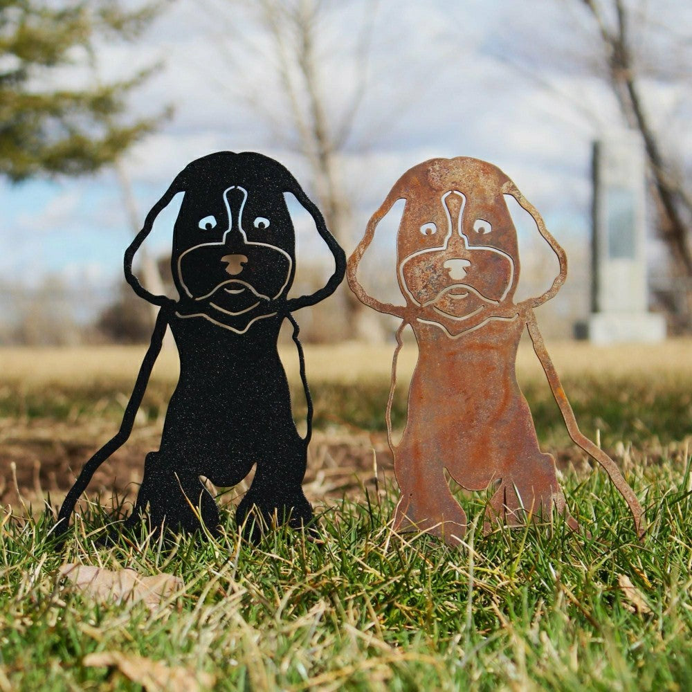 Plow & Hearth Cavapoo Garden Stake