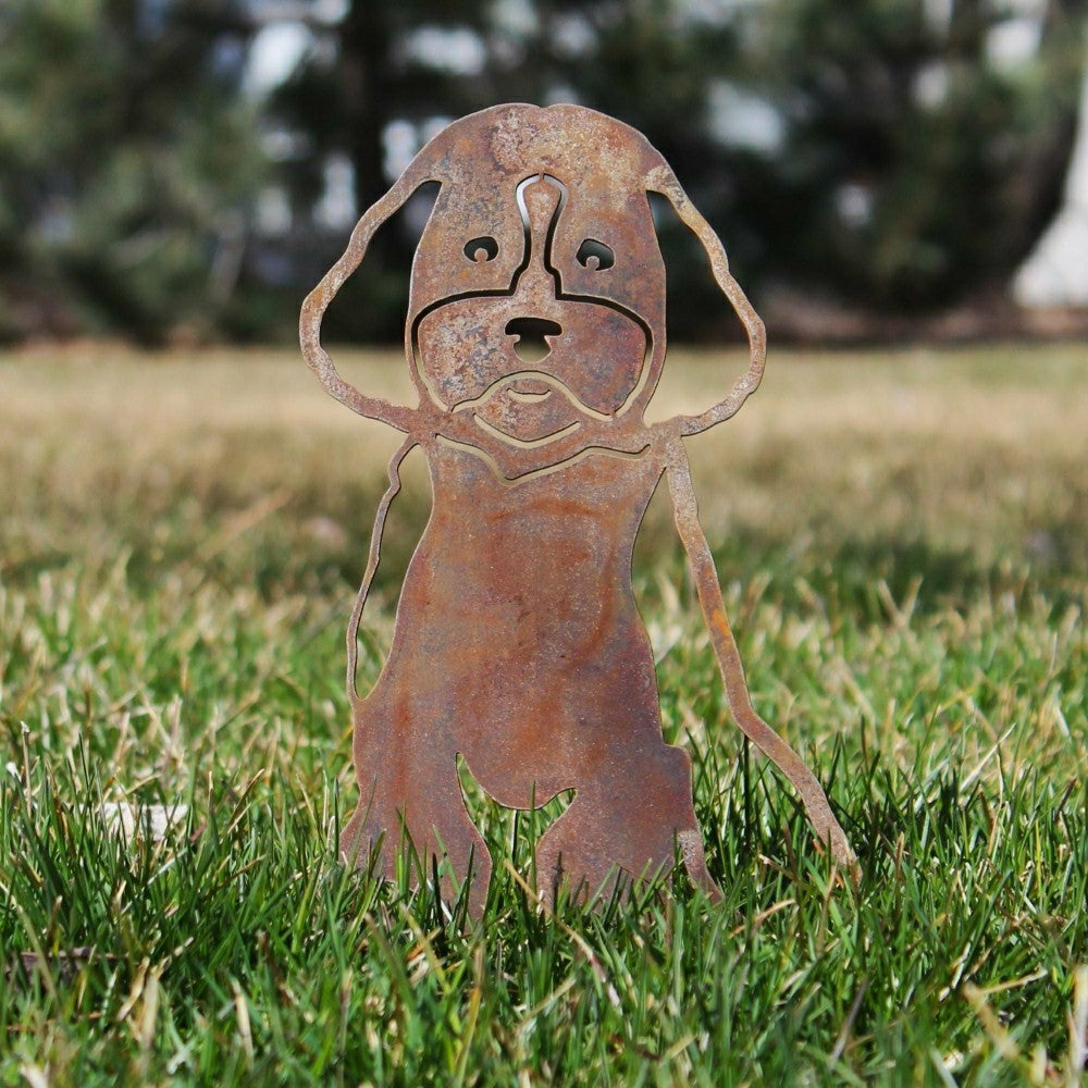 Plow & Hearth Cavapoo Garden Stake