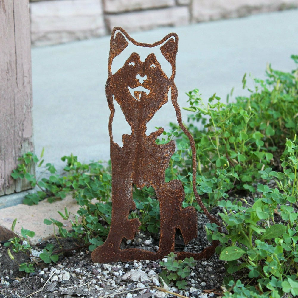 Plow & Hearth Siberian Husky Garden Stake