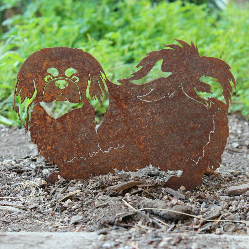 Plow & Hearth Pekingese Garden Stake