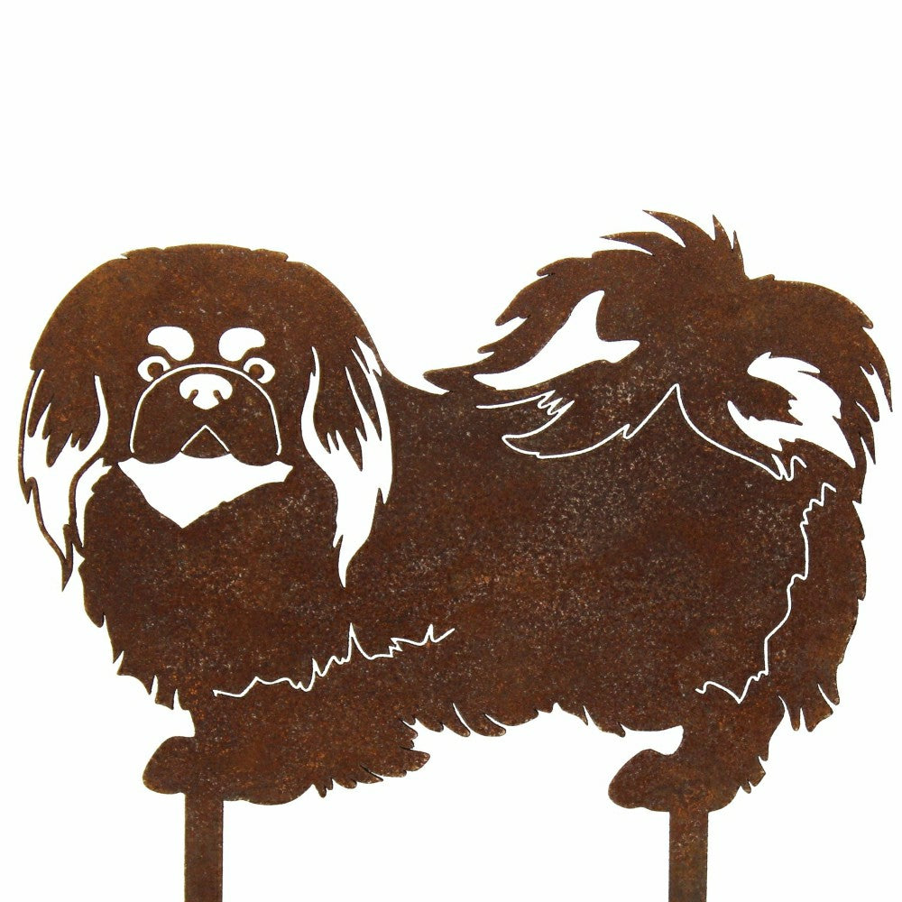 Plow & Hearth Pekingese Garden Stake