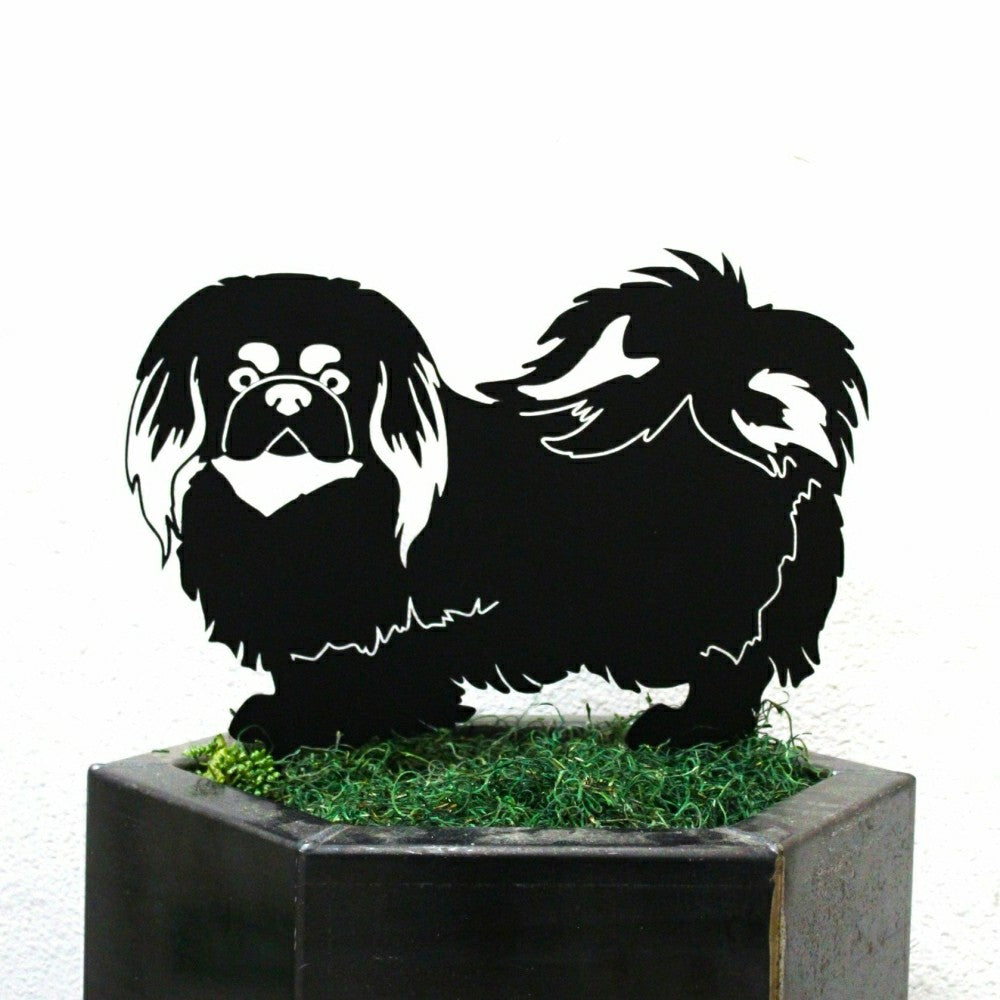Plow & Hearth Pekingese Garden Stake