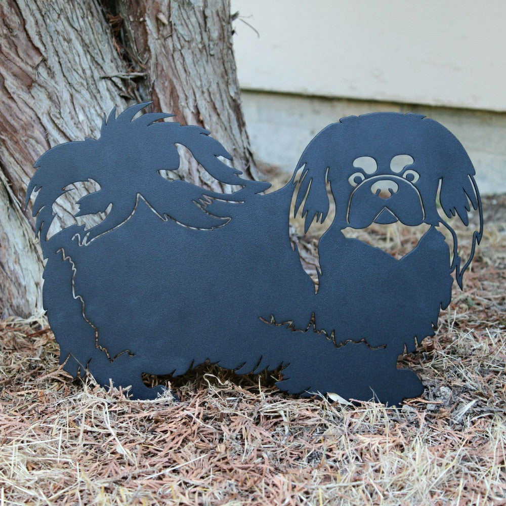 Plow & Hearth Pekingese Garden Stake