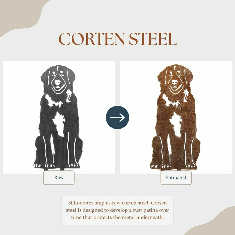 Plow & Hearth Leonberger Garden Stake