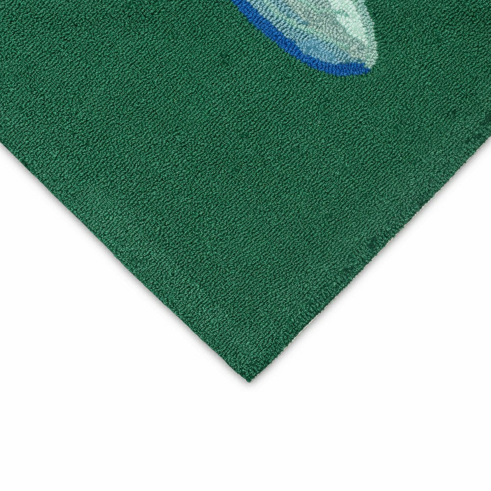 Plow & Hearth Liora Manne Frontporch Garden Dragonfly Indoor/Outdoor Rug