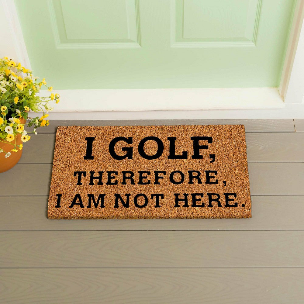 Plow & Hearth I Golf Coir Mat