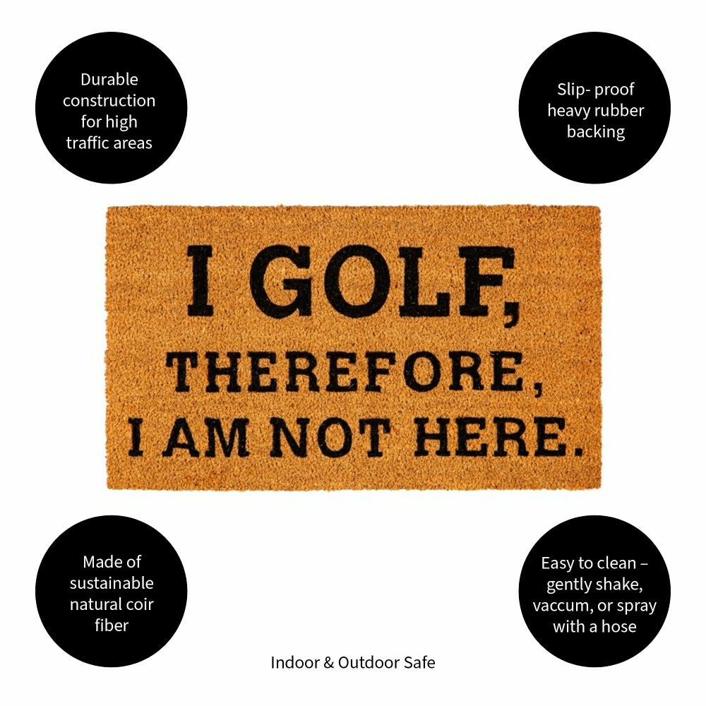 Plow & Hearth I Golf Coir Mat