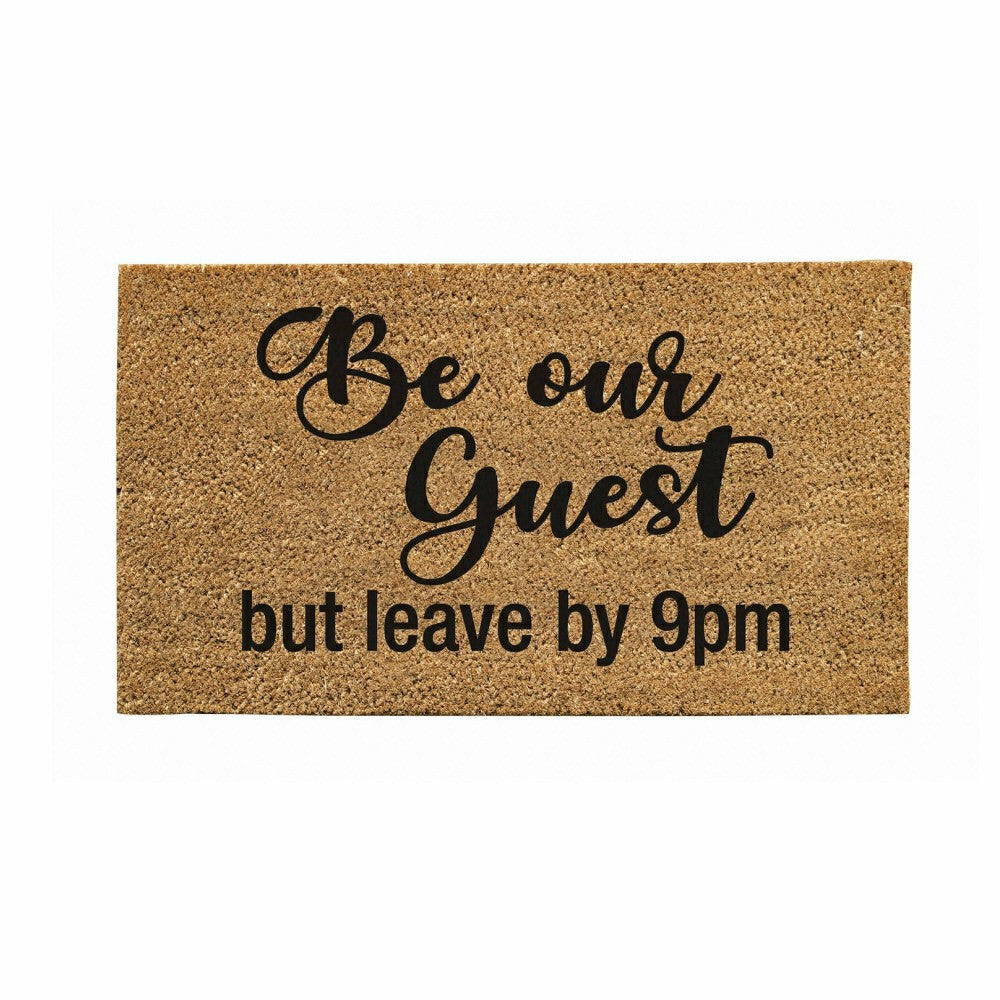 Plow & Hearth Be our guest but...Coir Mat