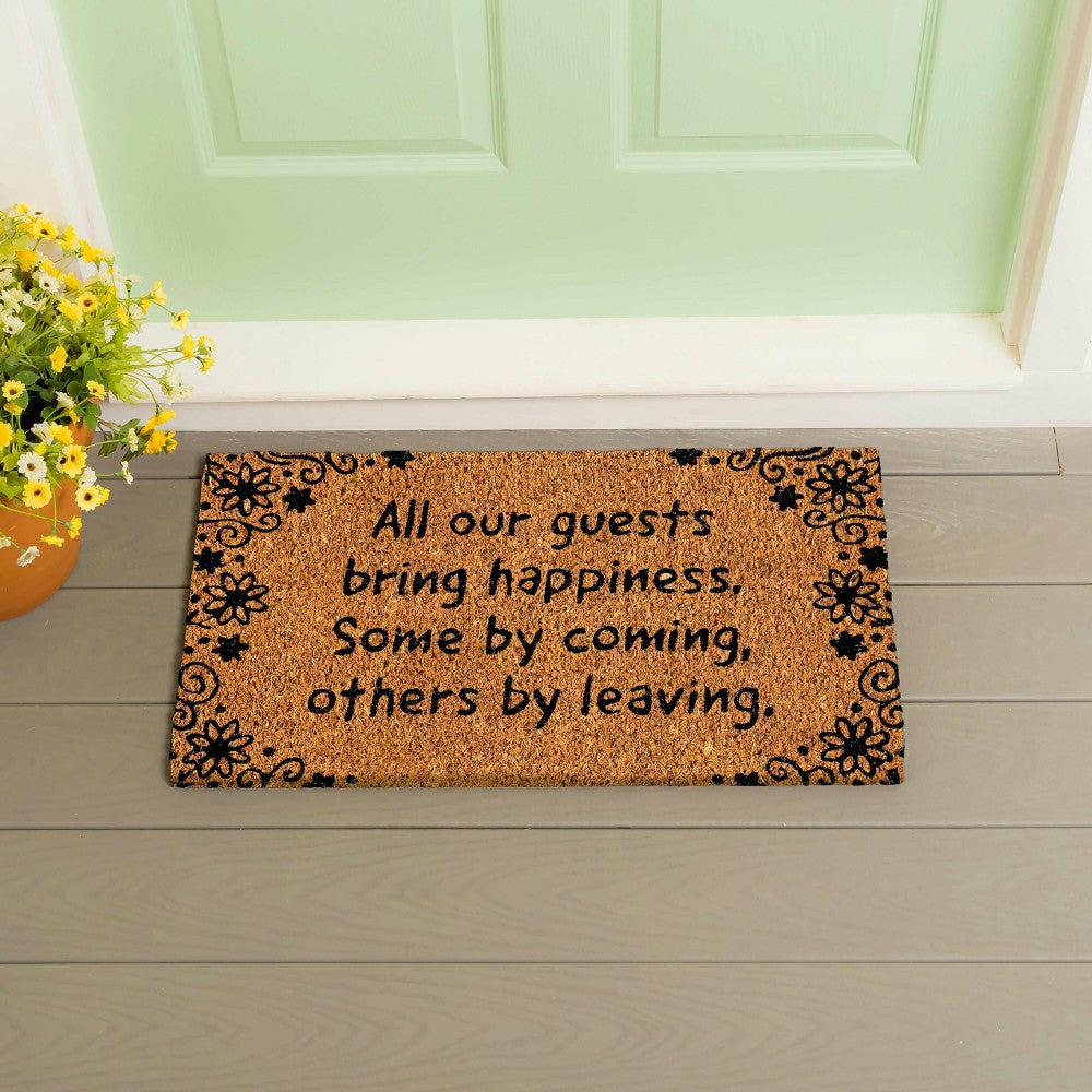 Plow & Hearth All Our Guest Coir Mat