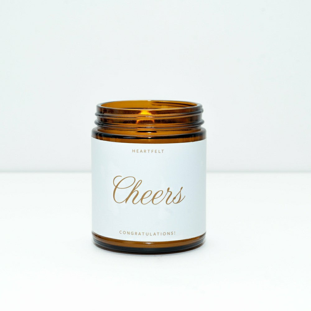 Plow & Hearth Cheers! Congratulations Jar Candle