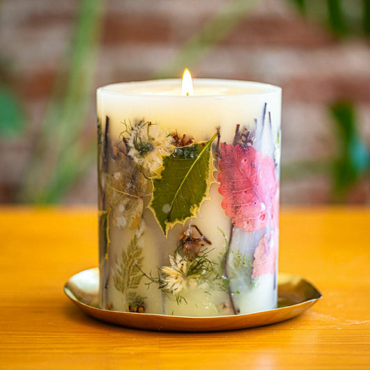 Plow & Hearth Accent Botanical Candle - Forest