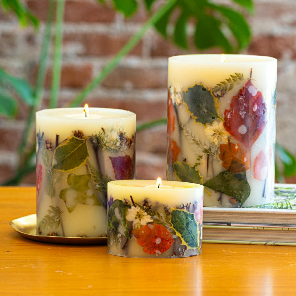 Plow & Hearth Accent Botanical Candle - Forest