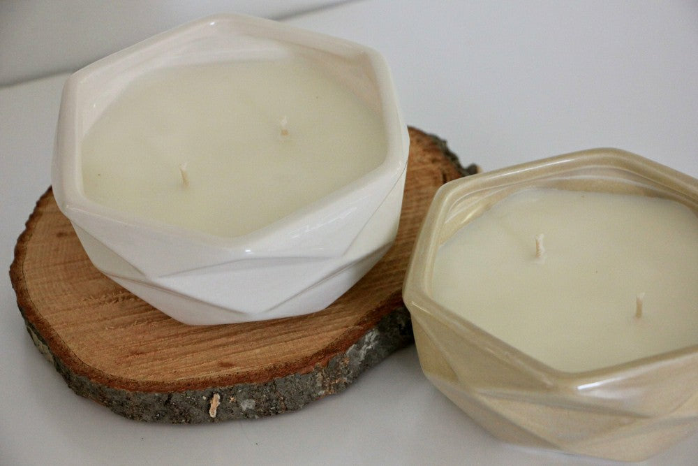Plow & Hearth Community Naturals Prism Candle