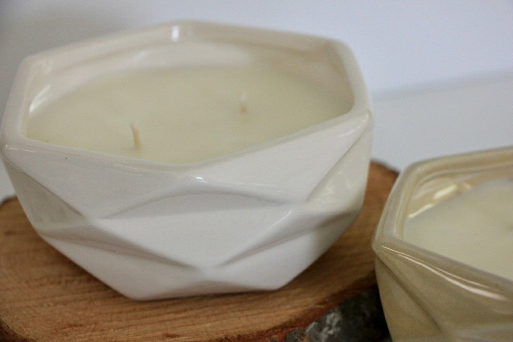Plow & Hearth Community Naturals Prism Candle