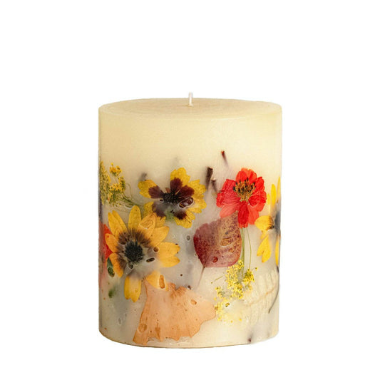 Plow & Hearth Accent Botanical Candle - Honey Tobacco