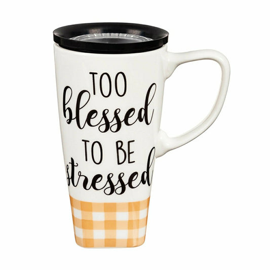 Plow & Hearth Ceramic FLOMO 360 Travel Mug