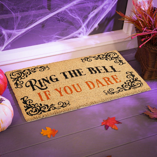 Plow & Hearth Ring The Bell Coir Mat