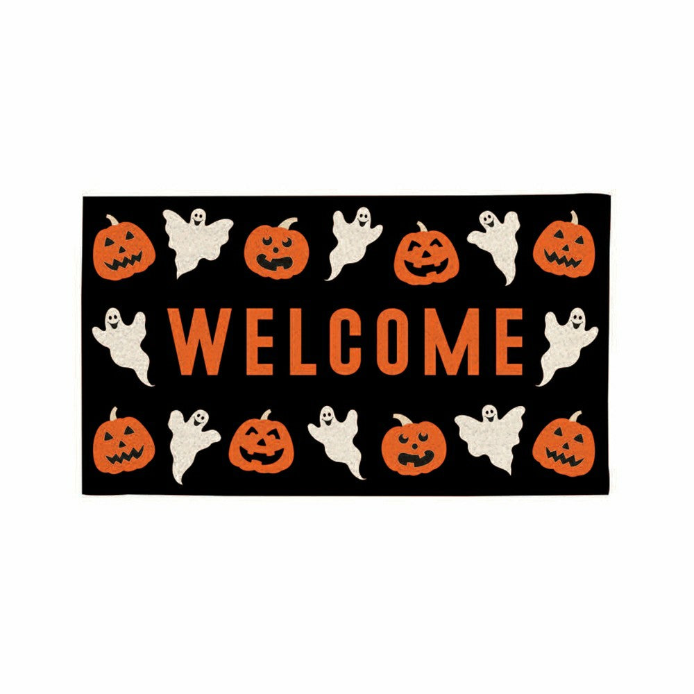 Plow & Hearth 28" x 16" PVC Trapper Mat, Welcome