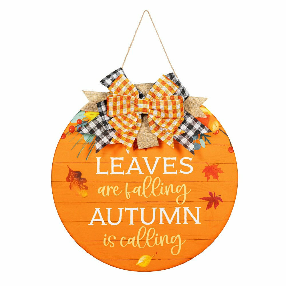 Plow & Hearth Multi Season Wooden Décor 1, 4-Season Interchangeable Door Decor Set